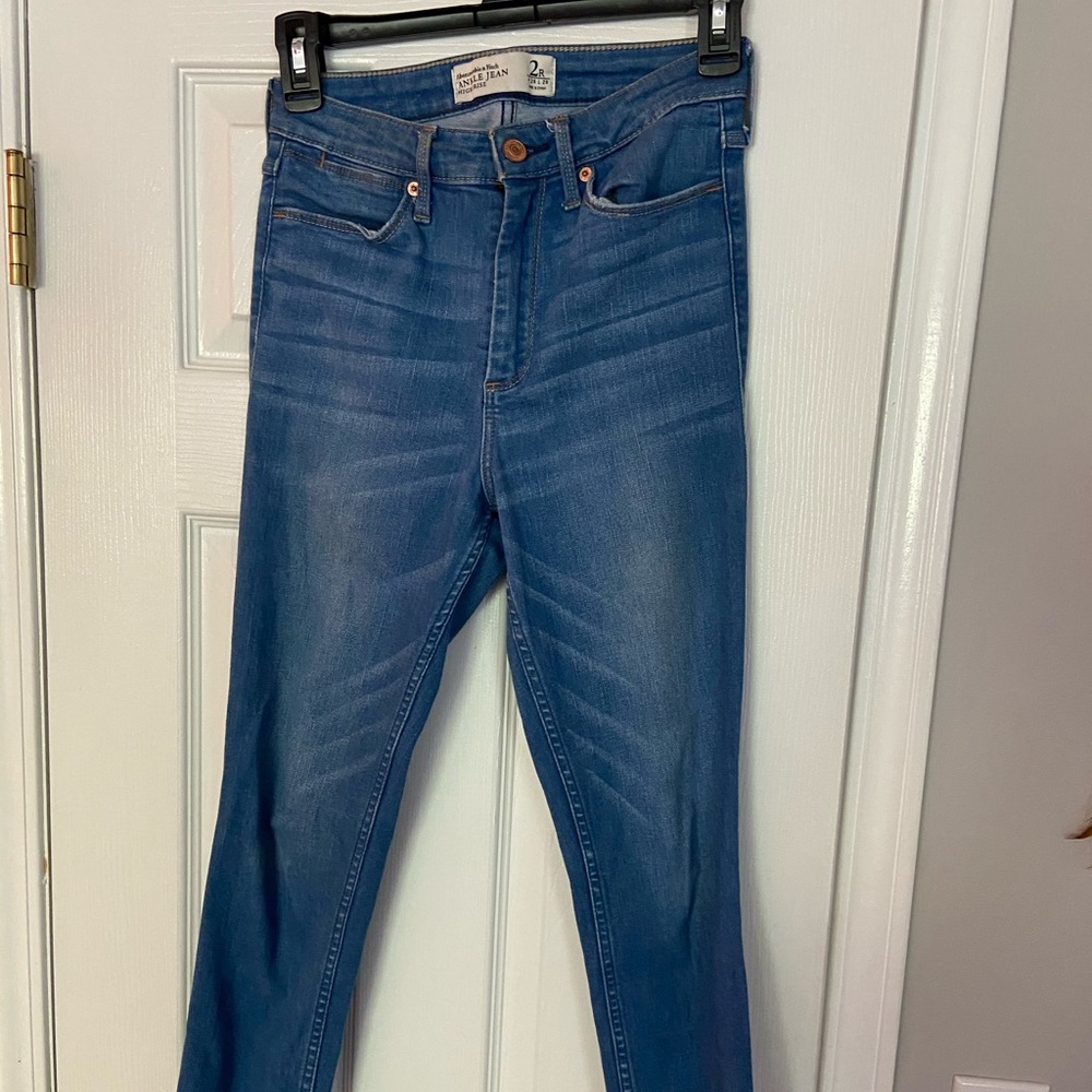 High rise jeans